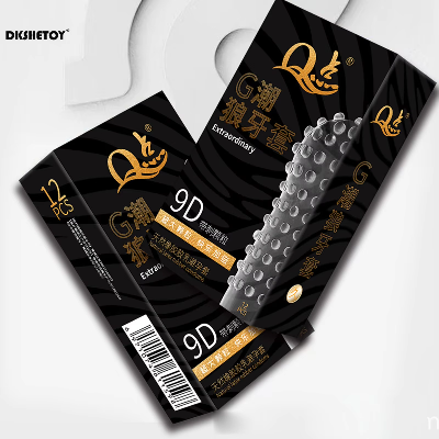 Picture of 9D Big Dots Condoms for men spikes dottet Hyaluronic Acid Super Lubricated Condoms
