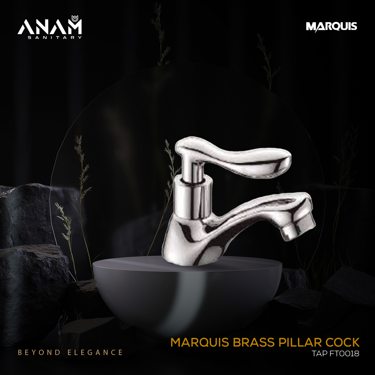 Picture of Marquis Brass Pillar Cock Tap FT0018