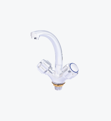 Picture of SHARIF Metal Brass Two Handle Basin Mixer (Moving) for Toilet 9221