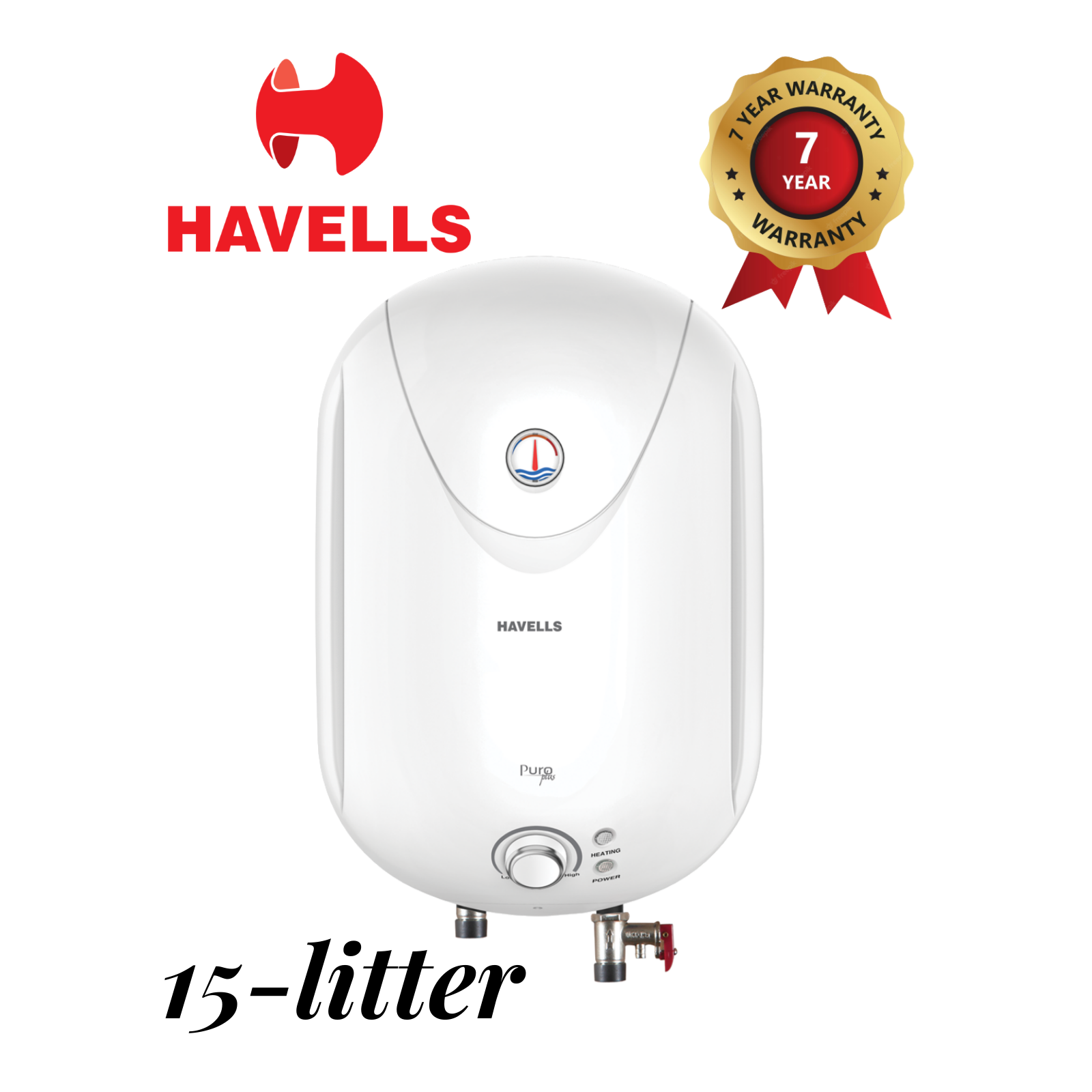Picture of Havells Puro Plus SS 15 LTR SP White – SWH