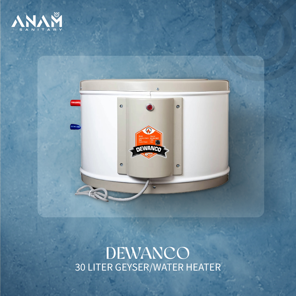 Picture of DEWANCO 30 Liter Geyser/Water Heater