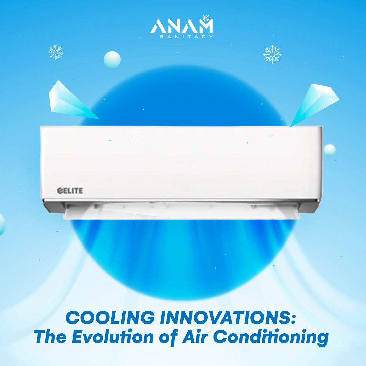 Picture of ELITE 1 Ton Non Inverter Ac Split Type Air Conditioner 5 Year Compressor Official Warranty