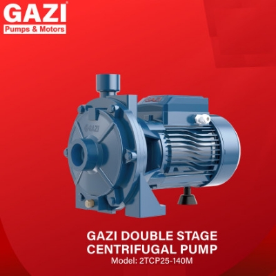 Picture of Gazi 2TCP25-140M 1.5HP Double Stage Centrifugal Pump