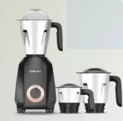 Picture of Bajaj Ninja Series Quartz Garnet Black and Pink 750W, For Wet & Dry Grinding