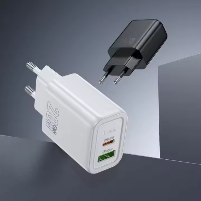 Picture of Hoco N61 Gentle PD20W+QC3.0 charger set(C to C)(EU)