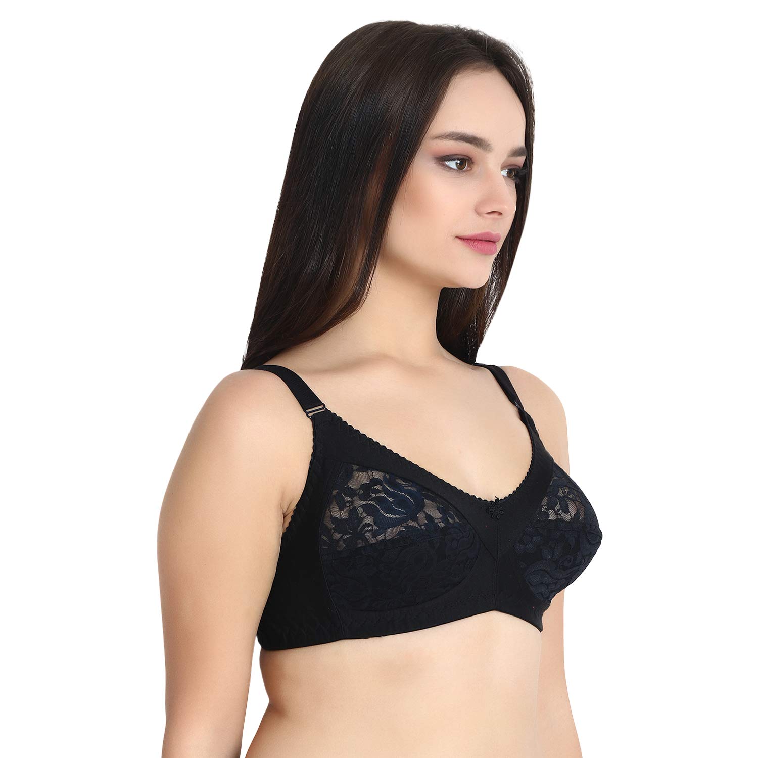 Picture of Ultimate Comfort in One Piece - 1 Pcs 1 Color Premium Quality Soft Cotton Bra - Best Fitting - Perfect for All Seasons