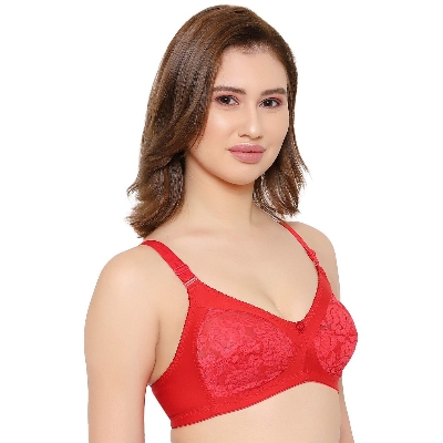 Picture of Ultimate Comfort in One Piece - 1 Pcs 1 Color Premium Quality Soft Cotton Bra - Best Fitting - Perfect for All Seasons