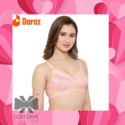 Picture of Ultimate Comfort in One Piece - 1 Pcs 1 Color Premium Quality Soft Cotton Bra - Best Fitting - Perfect for All Seasons