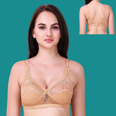 Picture of Premium Quality Fashionable Daily Use Ac Net Bra For Girls - Elevate Your Everyday Style