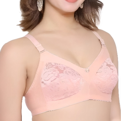 Picture of 4 Pieces Standard Quality Full Half Net Bra for Women & Girls - Comfortable to Wear - Comfortable and Stylish Innerwear Set