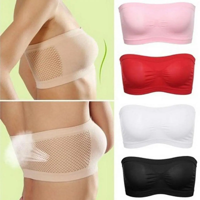 Picture of Cotton Comfortable Soft Strapless Tube Bra for Women ( size 28-34 ) bra