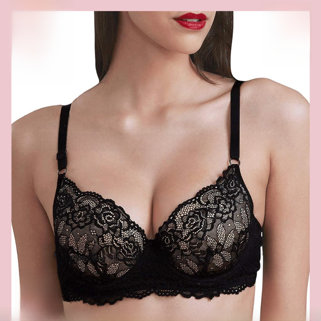 Picture of Export Quality Net Bra for Women  Body Fitting | Stylish and Comfortable Net Bra for Beautiful Women And Girls - Best Fitting