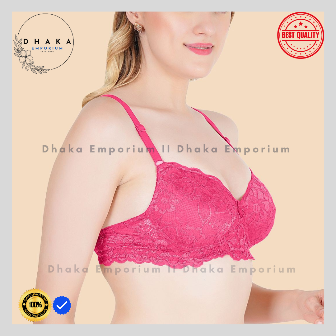 Picture of Export Quality Net Bra for Women Body Fitting Stylish And Comfortable Net Bra for Beautiful Women And Girls