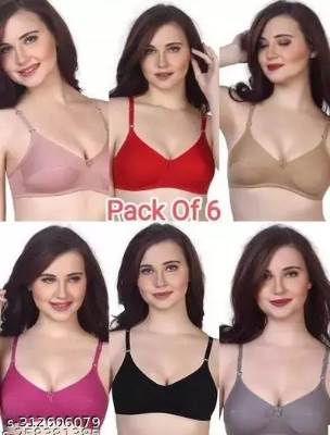 Picture of STYLISH WOMEN EVERYDAY PADDED BRA PACK OF 4 PUSH UP BRA
