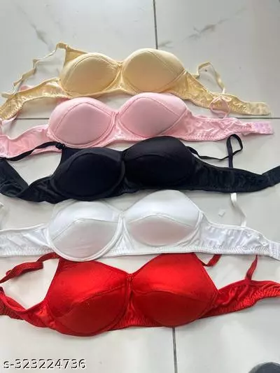 Picture of STYLISH WOMEN EVERYDAY PADDED BRA PACK OF 4 PUSH UP BRA