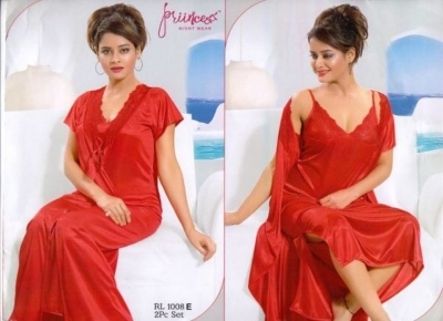 Picture of Two Part Nighty Dress Comfortable for daily use