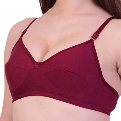 Picture of Cotton Cloth Bra Woman & Girl Very Comfortable Daily Usable Bra(Pack 3Pices Multicolor)