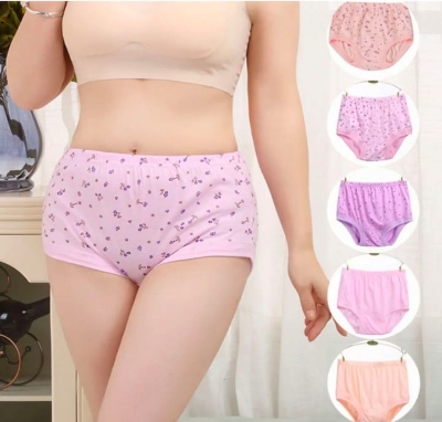 Picture of 3 Pieces Cotton Comfortable Panty for Women / Panties for Women / Ladies Pantie for Girls / Panties for Middle Age Women