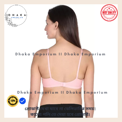 Picture of 3 Pis Genjir Kaporer Bra / Any Color / Singel Part / Premium Quality / Stylish & Stretchable Thin Stitch Bra For Girls & Women / Bra for women / Sexy Look.