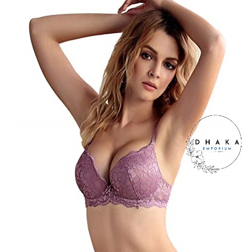 Picture of Brachy Women's Net Non-Padded Wired Bra // AC Net Bra Premium Quality Soft Cotton Bra Best Fitting Multicolor