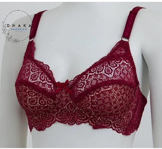 Picture of 4 Pieces Standard Quality AC Net Cotton Bra for Women & Girls - Comfortable to Wear - Comfortable and Stylish Innerwear Set