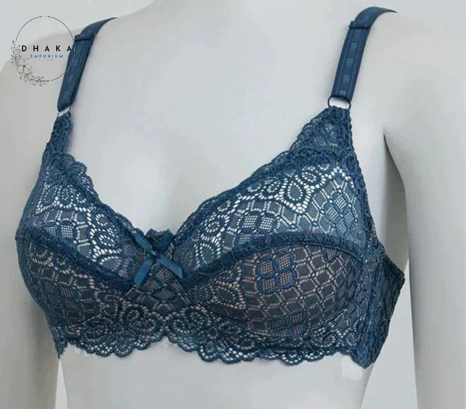 Picture of 4 Pieces Standard Quality AC Net Cotton Bra for Women & Girls - Comfortable to Wear - Comfortable and Stylish Innerwear Set