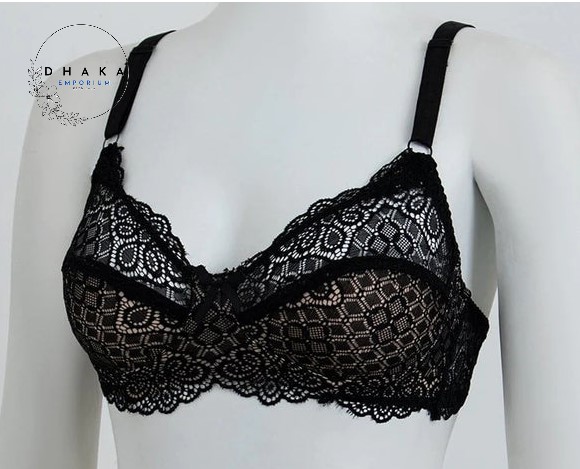 Picture of 4 Pieces Standard Quality AC Net Cotton Bra for Women & Girls - Comfortable to Wear - Comfortable and Stylish Innerwear Set