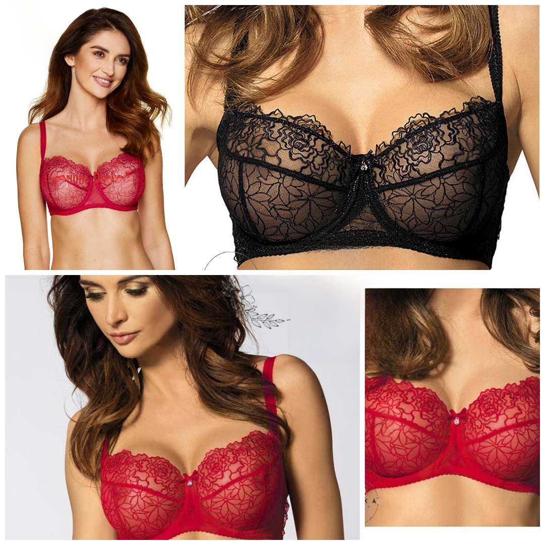 Picture of Export Quality Cotton Lace & Net Soft Fabrics Non-Padded Regular fit Bra Women's & Girls