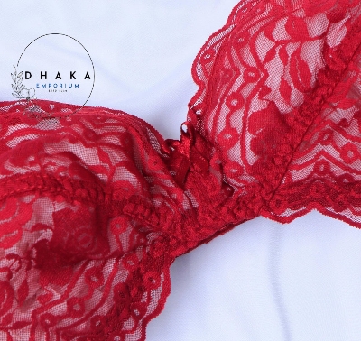 Picture of Export Quality Full Soft Cotton Net Non-Padded Bra Very Comfortable and Fashionable