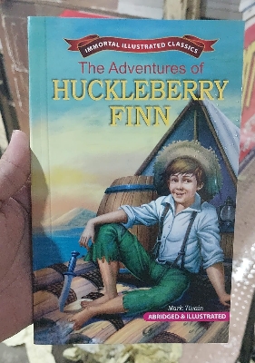 Picture of Adventures of Huckleberry Finn Novel by Mark Twain (Paperback)