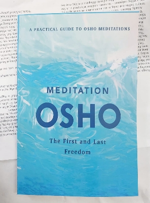 Picture of Blue Meditation Book by Osho - Premium - Paperback