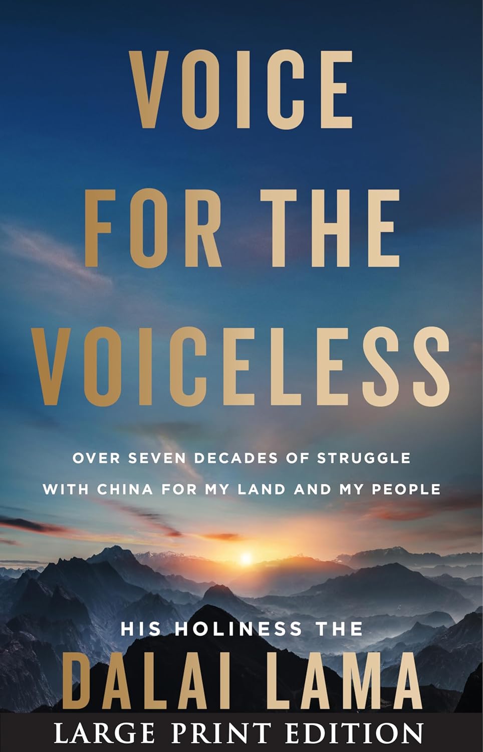 Picture of Voice for the Voiceless by 14th Dalai Lama - Premium - Paperback