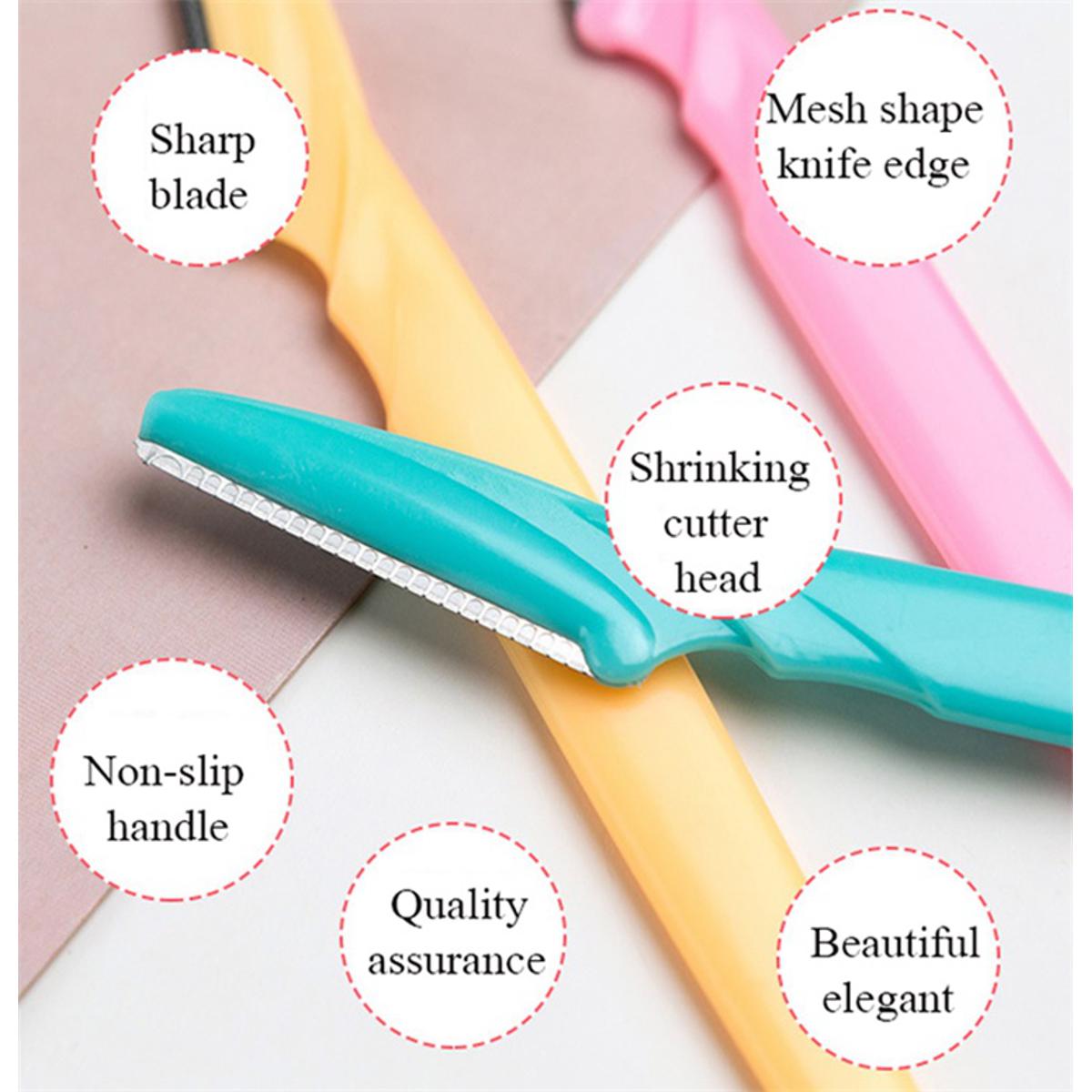 Picture of 3pcs Colorful Eyebrow Razors