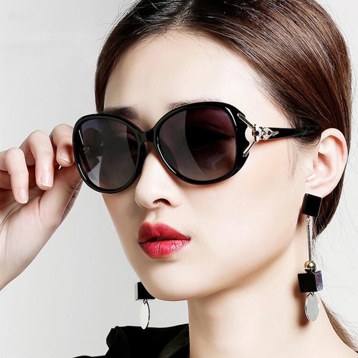 Picture of Fox Head Shape Women Fashion Sunglasses Hot Selling Italy Brand Design Polarized Sunglasses For Female - Sunglasses For Women