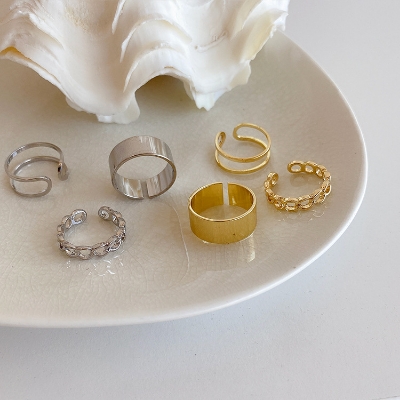 Picture of Minimalist 3pcs set Rings For Women Rings For Women Finger Ring For Women Girls Ladies Female Ornament Jewelry Jewellery ladies bag womens bag dress makeup watch couple rings ear rings Latest Collection Womens Fashion Jewellery Rings For Girls Womens Fing