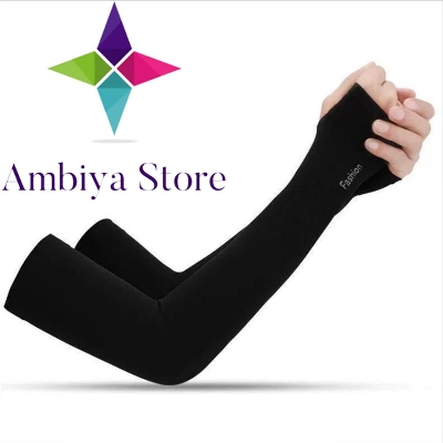 Picture of Fingerless Hand Socks For Women (2 Pcs Black)