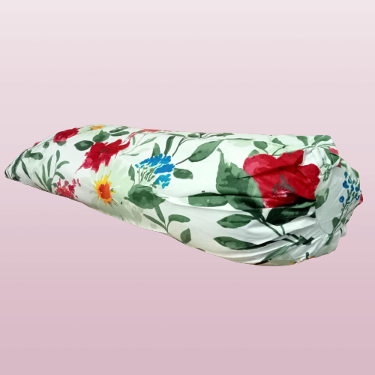 Picture of Cotton Side Pillow cover 34/39 (Stander Measurements)Big Size Side Pillow cover Round 34 long 39 Inch