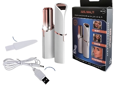 Picture of Rechargeable Flawless Facial Hair Remover for Women Face and Body Painless Hair Trimmer