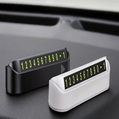Picture of Car Temporary Parking Card