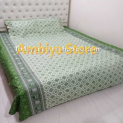 Picture of Double King Size Bedsheet With Two Pillow Cover - Bed Sheet, King Size Bedsheet, Double Size Bedsheet, Bedding Set, Bedsheet