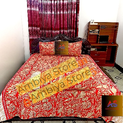 Picture of AC HOME TEX King Size Bed Sheet With Two Pillow Covers