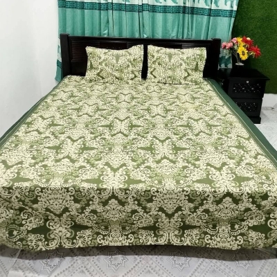 Picture of AC HOME TEX King Size Bed Sheet With Two Pillow Covers,​bed cover.fiber pillow cover ,bedsheet king size,বিছানার চাদর বড়,pillow cover