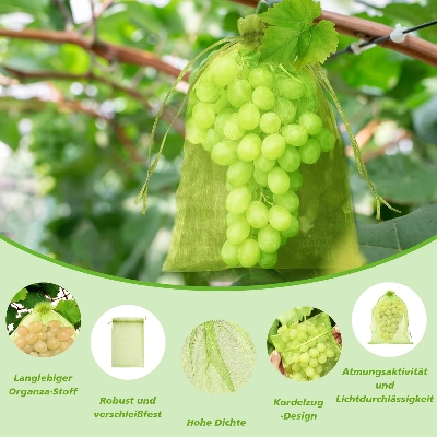 Picture of Fruit Protection Bag (15*20cm)Garden Insect-proof And Bird-proof Bagging 10 Pcs