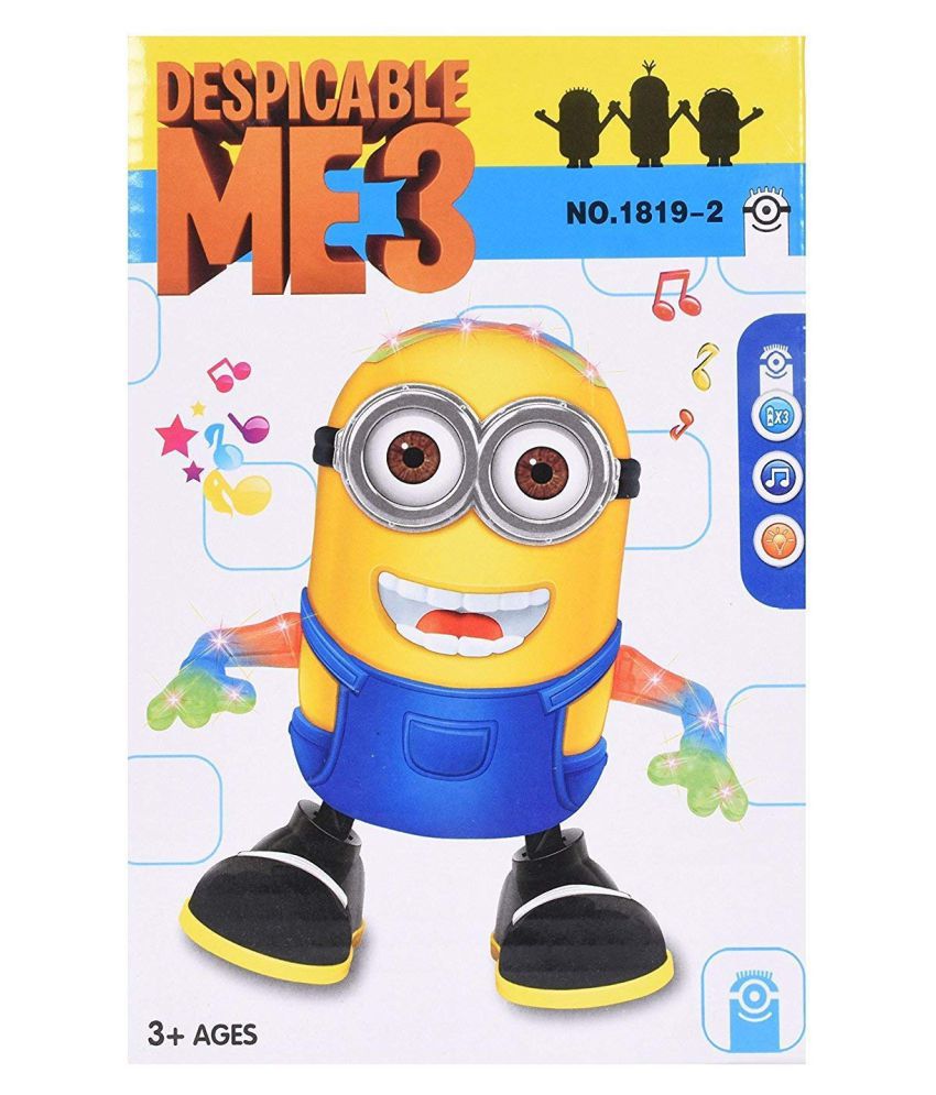 Picture of Despicable ME3 Dancing Minion with Music and Flashing Lights Toy