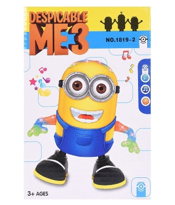 Picture of Despicable ME3 Dancing Minion with Music and Flashing Lights Toy