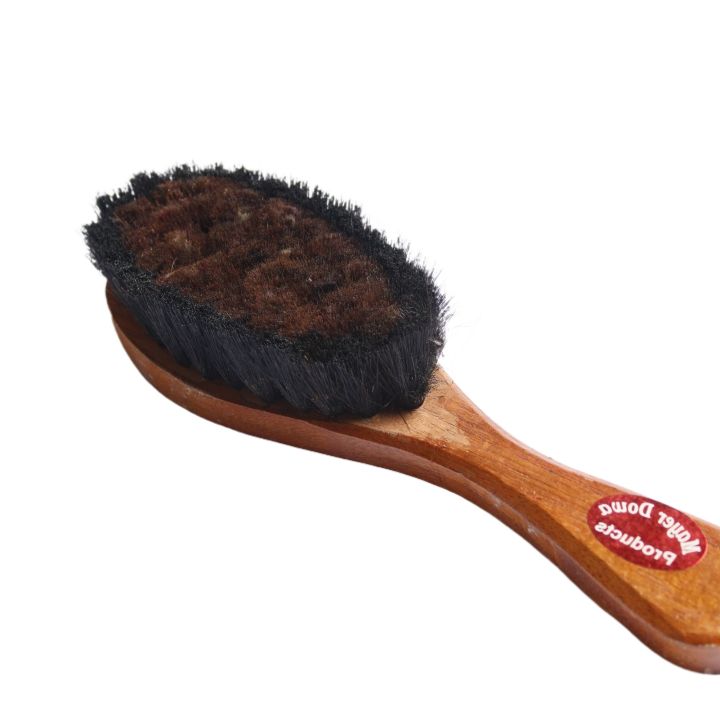 Picture of Clothes Brush || Coat Blazer Brush || Lint Remover Brush || Garment Brush || Men Suits Brush with Soft Horsehair & Plastic Handle