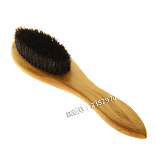 Picture of Clothes Brush || Coat Blazer Brush || Lint Remover Brush || Garment Brush || Men Suits Brush with Soft Horsehair & Plastic Handle