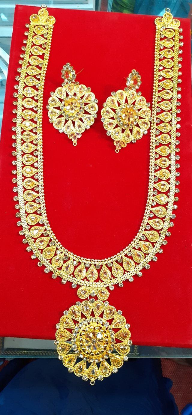 Picture of Gold Plated Jewellery Set For Women - Chan Sitahar
