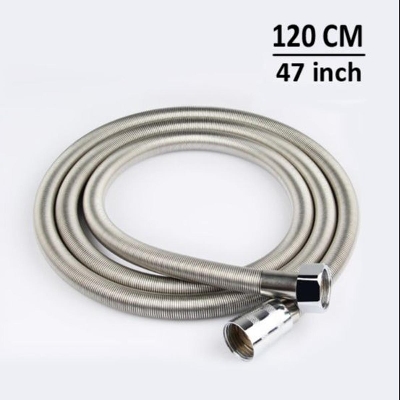 Picture of 120cm/ 4 feet Stainless Steel Anti-Crack Flexible Shower Head Hose Pipe