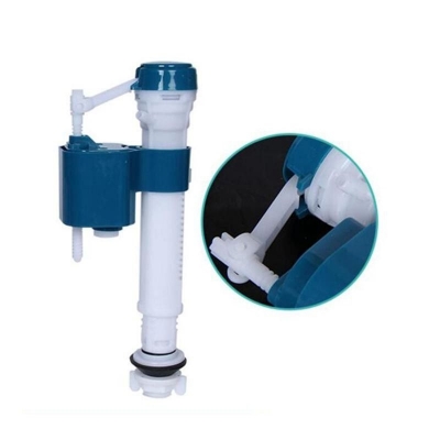 Picture of Toilet Tank Kits Cistern Toilet Fill Parts Water Drain Flush Valve Button Set Repair Fittings Bathroom Fixture Toilet Accessory